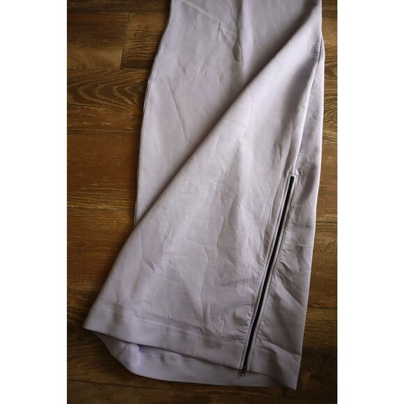 Nike HJ1385-533 Women Sz L-Tall Lilac Ice/Black Tech Fleece Tank Maxi Dress - Picture 15 of 16